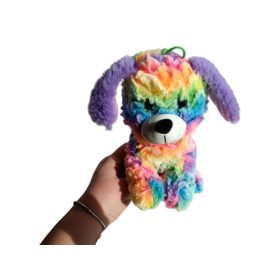   Szivárványos kutyus plüssjáték 20 cm – jó állapotú (3)