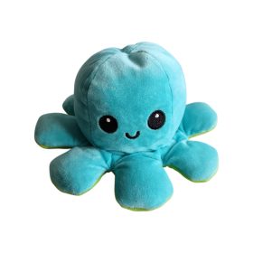 Polip kifordítható plüssfigura – 10 cm, újszerű (D1)