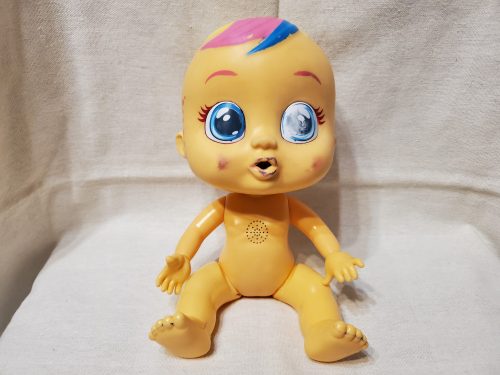 Cry Babies baba unikornis jelmezben – használt állapotú (30 cm) (d2)