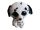 Ty dalmata kutyus plüssfigura – 14 cm, újszerű (D1)