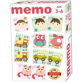 ÚJ Memória játék - Fiú és lány