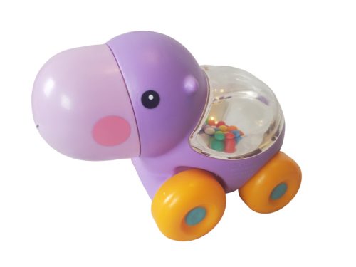Használt jó állapotú Fisher Price csörgő viziló (A2)