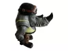 Tini Ninja Teknőcök Rocksteady orrszarvú figura, 11 cm (motor nincs hozzá)  – újszerű (C5)
