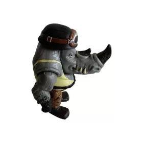   Tini Ninja Teknőcök Rocksteady orrszarvú figura, 11 cm (motor nincs hozzá)  – újszerű (C5)