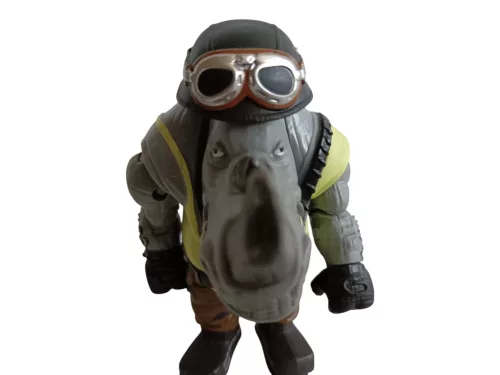 Tini Ninja Teknőcök Rocksteady orrszarvú figura, 11 cm (motor nincs hozzá)  – újszerű (C5)