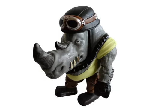 Tini Ninja Teknőcök Rocksteady orrszarvú figura, 11 cm (motor nincs hozzá)  – újszerű (C5)
