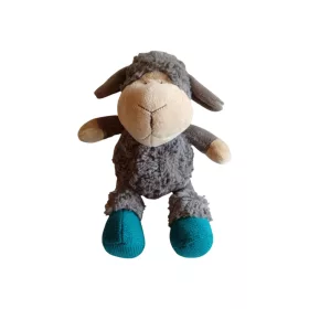 Szürke bárány plüssfigura 27 cm - újszerű (C1)