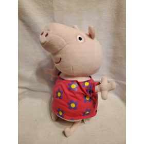   Peppa malac plüssfigura, 28 cm – használt, újszerű állapotban (b2)