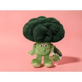   Brokkoli plüssfigura, 30 cm – használt, újszerű állapotban (4)