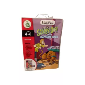   LeapFrog LeapPad – Scooby-Doo and the Disappearing Donuts interaktív könyv és játékkazetta – angol nyelvű, hiánytalan (H6) 