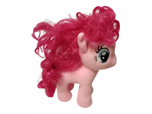 My Little Pony Pinkie Pie csillogó sörényű plüssfigura 18 cm – újszerű (E5)
