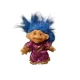 Retro troll figura, 12 cm – használt, jó állapotban (a3)