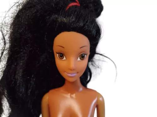 Mattel Disney Pocahontas baba (1995) ruha nélkül, 30 cm - újszerű (B3) 