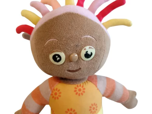 Upsy Daisy angol nyelvű zenélő interaktív plüssfigura 30 cm – használtabb bolyhos (G5) 