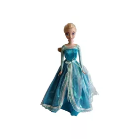   Elza  (Jégvarázs meséből) magassarkúban 30 cm - jó állapotú (H1)
