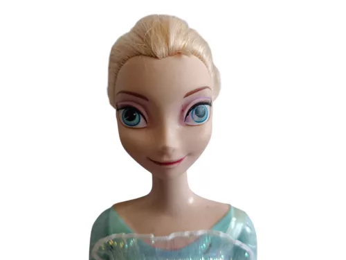 Elza  (Jégvarázs meséből) magassarkúban 30 cm - jó állapotú (H1)