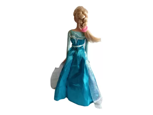 Elza  (Jégvarázs meséből) magassarkúban 30 cm - jó állapotú (H1)
