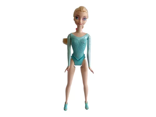 Elza  (Jégvarázs meséből) magassarkúban 30 cm - jó állapotú (H1)