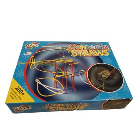   Használt dobozsérült újszerű állapotú hiánytalan Galt Szívószál építő készlet (sz)