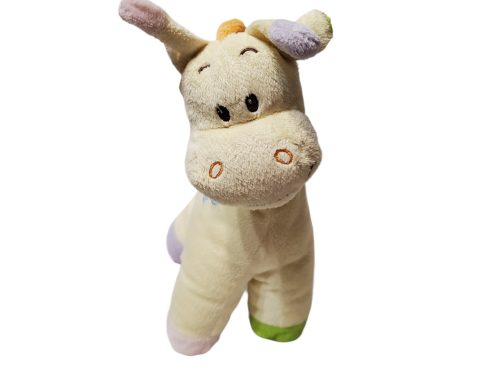 Babaplüss zsiráf  használt, újszerű állapotú - 30 cm (e3)