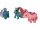 Póni csomag My Little Pony G3 pónival, 7–8 cm – jó állapotú (A1)