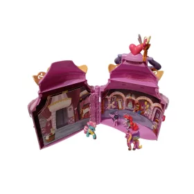   Hasbro My Little Pony – Rarity kinyitható divatszalon könyv-kastély  (23x16 cm) + 5 db exkluzív póni figura (4 cm) - újszerű (B7)