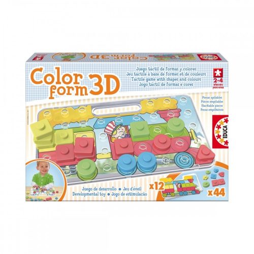 ÚJ Educa Szín és forma rakó 3D puzzle