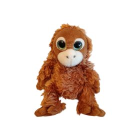 Ty majom plüssfigura  – 26 cm, jó állapotú (B1)