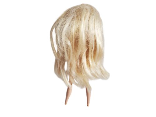 Bratz baba szőke hajjal – újszerű felsőtest, hiányzó lábfejjel (22 cm) (D3)