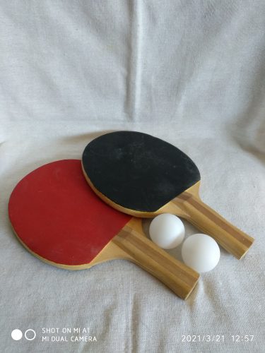 Ping pong ütők 2 labdával (A5)