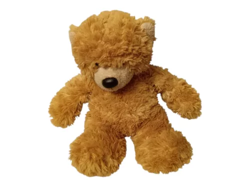 Pulcsis maci plüssfigura 22 cm – újszerű (B5)