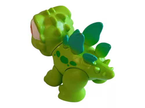 ZURU Smashers Junior Dino Dig zöld Stegosaurus dinoszauruszfigura , 16 cm– újszerű (D3)