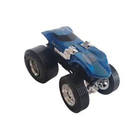   Kék monster truck kisautó – használt, újszerű állapotban, 9 cm (D3)