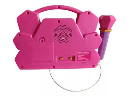 Trollok BoomBox Bluetooth hangszóró + karaoke mikrofon 28 cm – használt, jó állapotban (C4)