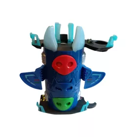   PJ Masks Pizsihősök Mission Control HQ háromszintes főhadiszállás 2 figurával, 36x32 cm – jó állapotú (D3)