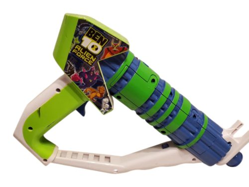 Ben 10 elemes játékfegyver hanghatással, 32 cm - használt állapotban (E3)