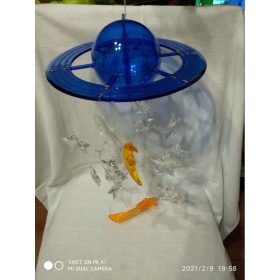   Használt Műanyag csillagos függődísz gyerekszobába (B5)