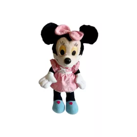   Retro Minnie egér plüssfigura 40 cm – használt, jó állapotban (A4)