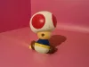 Super Mario – Toad (gomba figura), 8 cm – használt állapotú (F1)