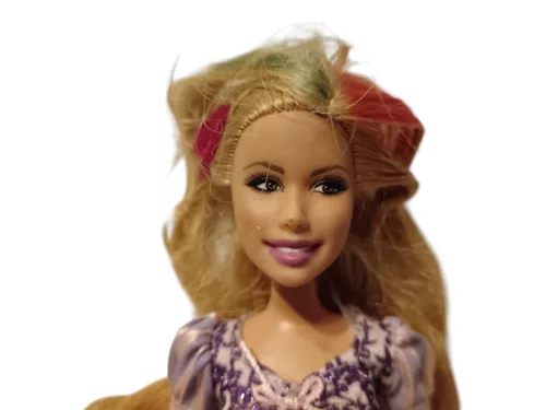 Mattel szőke hajú divatbaba, 27 cm – jó állapotú (B6)
