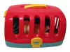 Playgo kisállat-hordozó játékszett plüsskutyával  25×17 cm - jó állapotú (E5) 
