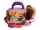 VTech Cutie Paws Puppy Carrier interaktív kutyahordozó plüssel kiegészítők nélkül, 26 cm – jó állapotú (C2)