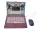 Lexibook Disney Stitch kétnyelvű oktató laptop egérrel, 60+ játékmóddal – angol–francia, 24 cm – jó állapotú (C2)