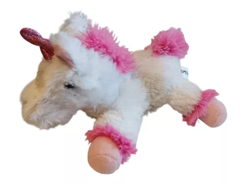 Unikornis plüssfigura 24 cm - jó állapotú (G4)