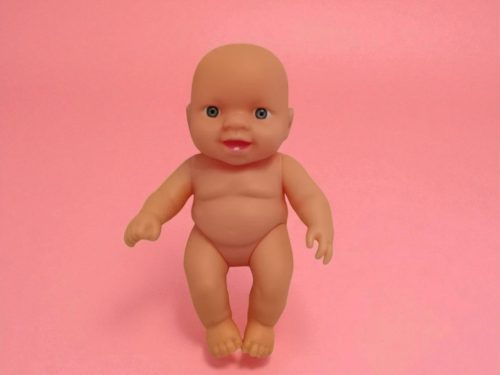 Játékbaba, 16 cm – használt, újszerű állapotban (B2)