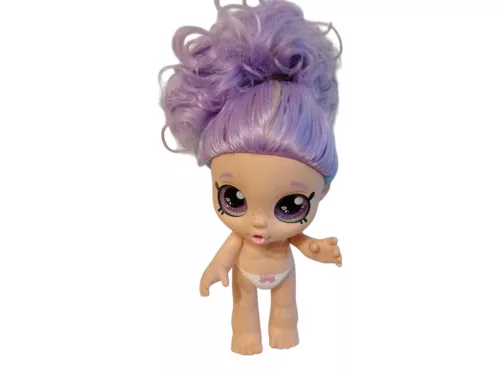 Kindi Kids Shiver ’N’ Shake Rainbow Kate interaktív baba takaróval, 25 cm – újszerű (C2)