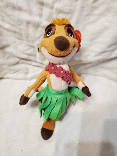 Használt Plüss szurikáta az Oroszlánkirály meséből (c6)