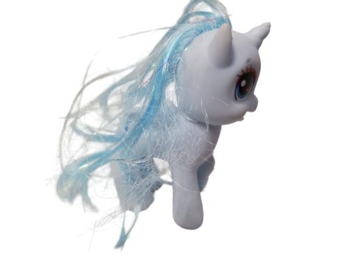 Használt jó állapotú kék szárnyas unikornis kék sörénnyel  (a6) 