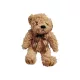 Koochie Soft Toys nyakkendős maci plüssjáték, 22 cm - használt, újszerű  (A8)