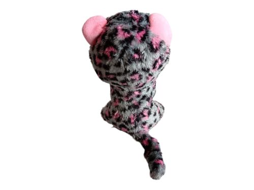 Ty párduc plüssfigura – 15 cm, jó állapotú (D1)